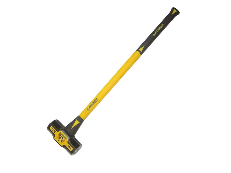 Roughneck Sledge Hammer Fibreglass Handle 7 3kg 16 Lb